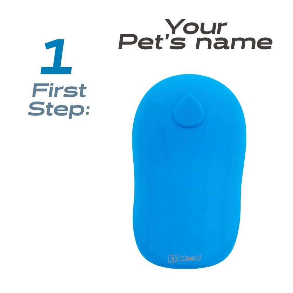 KE WOOW Dog water bottle complement that fits any bottle of 200 ml, - 2 colors -